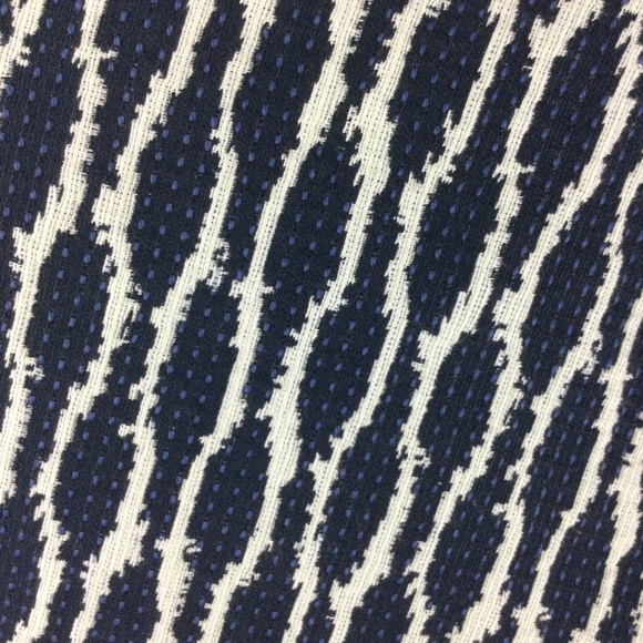 Loft Overlap Split Hem Geometric Dot Print Skirt - Picture 4 of 6